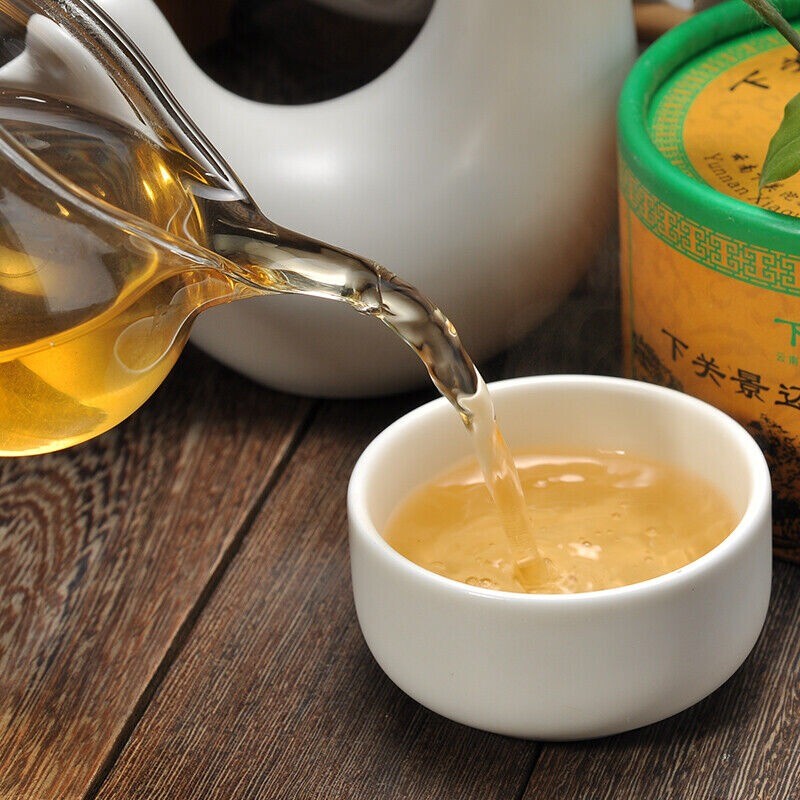 HelloYoung Raw Pu'er Tea 100g Jingmai Ancient Tree Aged Tuocha for Brewing