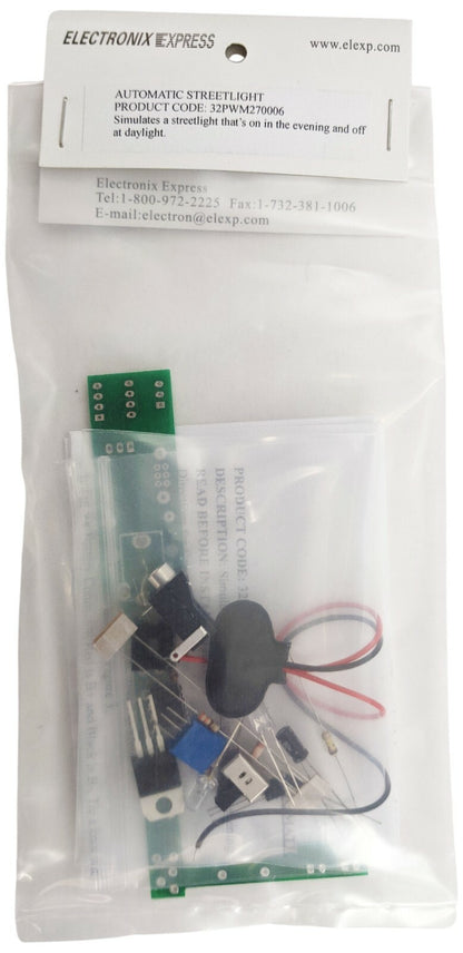 DIY Automatic Street Light for Model Railroad Soldering Kit with Assembly Manual