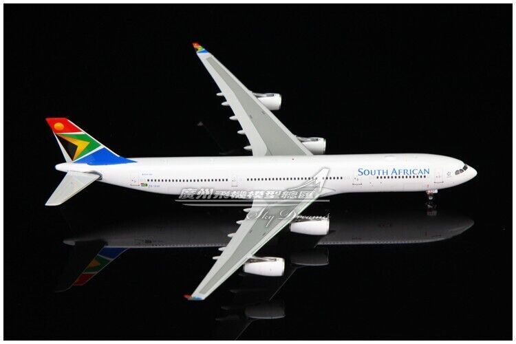 1:400 Phoenix South African AIRBUS A340-300 Passenger Airplane Diecast Model