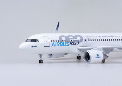 47CM 1:80 AIRBUS AIRBUS A320neo Airplane Landing Gears Resin Aircraft Model