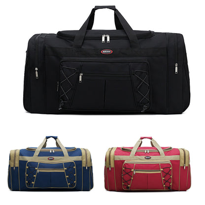60 L Large Canvas Duffle Bag Travel Luggage Sports Gym Tote Waterproof Men Women