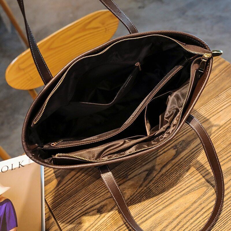 Shoulder Tote Bags Women Large Leather Travel Party Laptop Handbags