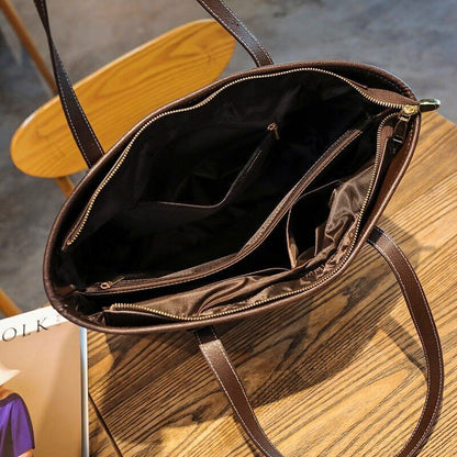 Shoulder Tote Bags Women Large Leather Travel Party Laptop Handbags