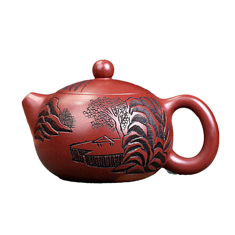 On Sales Real Yixing Zisha Clay Tea Pot Marked Xishi Pot Original Ore Hand Carve