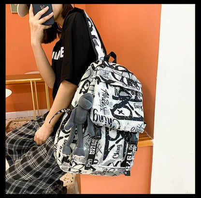 Camouflage Fashion Large Capacity Unisex Backpacks Teenage School Shoulder Bags