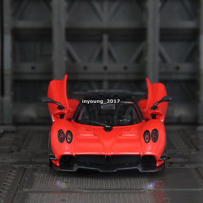 1/32 2021 Pagani Huayra R Model Car Diecast Toy Cars Toys for Boys Kids Gifts