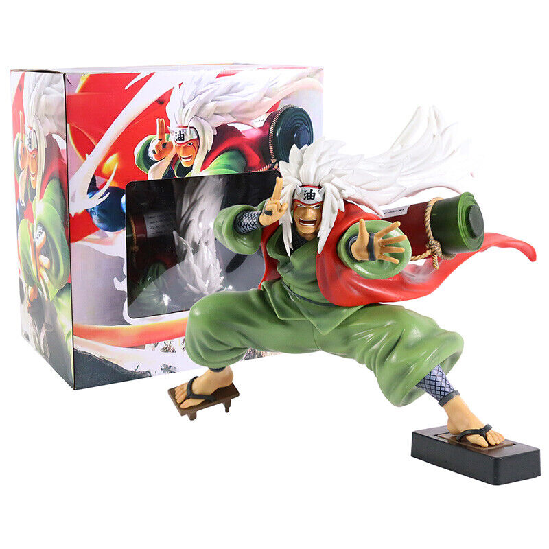 Anime Naruto Jiraiya Shima Fukasaku PVC Action Figure Model Toy Statue Doll Gift