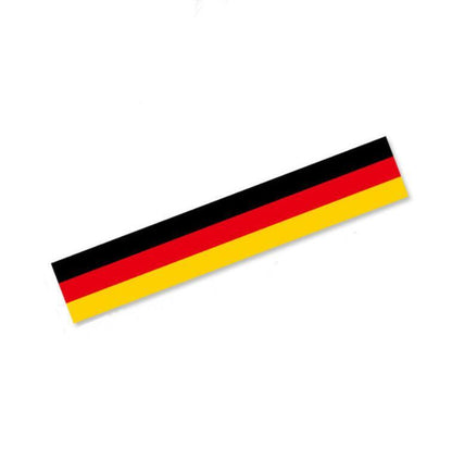 Custom Tricolor Racing Stripe Car Hood Sticker For All Models Vinyl Bonnet Decal