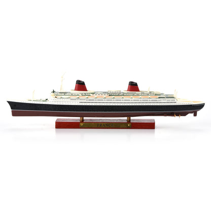 1/1250 France Cruise Ship Diecast Alloy Cruise Boat Model Souvenir Display B
