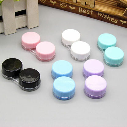 Contact Lenses Box Color Lenses Tweezers Case Travel Kit Holder Container Unisex