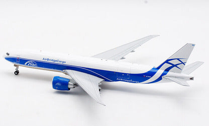 1:200 32CM JC Wings AirBridgeCargo BOEING 777-200LRF Airplane Diecast Model