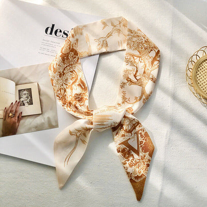 Handbag Handle Ribbon Scarf Band Hair Head Neck Neckerchief Retro Hair Ribbons