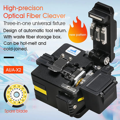 AUA-X2 FTTH Optic Fiber Cleaver Cable Cutting Knife High Precision Cutting Tool