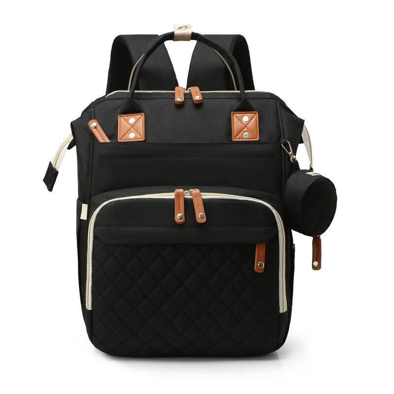 Large Backpack Traveling Bag Storage Pack Waterproof Mother Bag Nylon Zipper 1PC