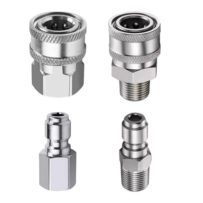 4pcs pressure washer adapter kit featuring high hardness and excellent quality