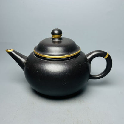 Vintage Chinese Yixing Purple Clay Teapot Zisha Ceremony Fashion Gift Teaware