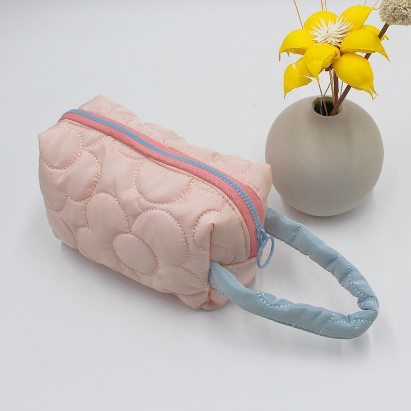Cosmetic Bag Makeup Case Travel Toiletry Bag Tote Shoulder Purse Polyester 1 PC