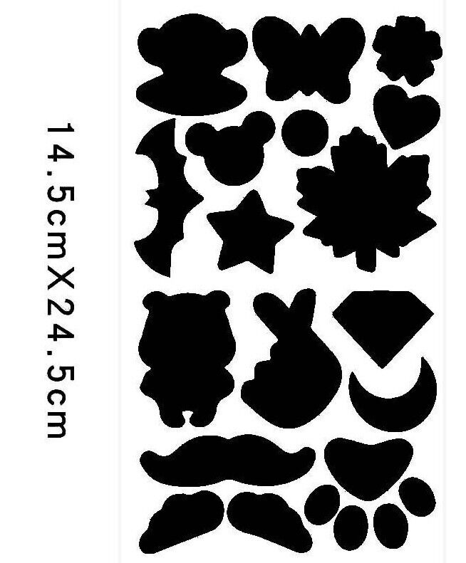 Self Adhesive Patches Various Pattern Repair Washable Stick On Clothing Sticker