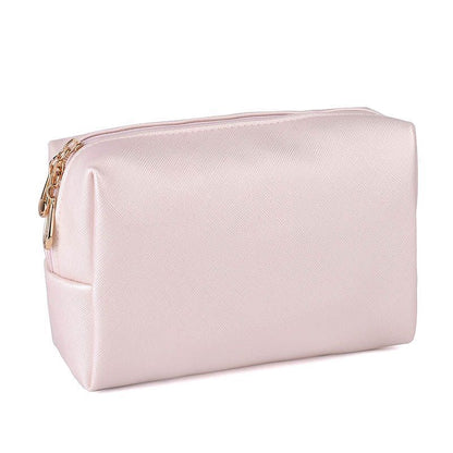 Makeup Bag Cosmetic Organizer Zipper Toiletry Pouch Traveling Case Accessories