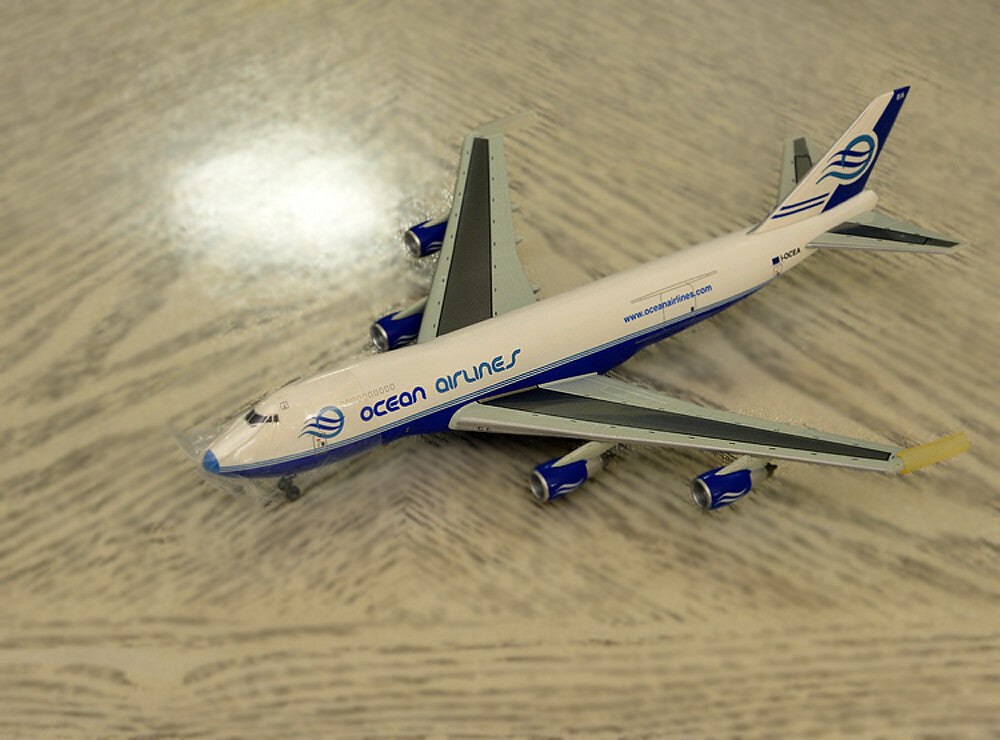 Dragon Ocean Airlines 747-200F I-OCEA 1/400 diecast plane model aircraft