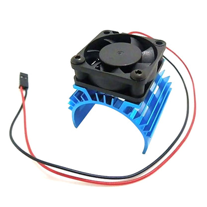 Aluminum Heat sink with 5V Cooling Fan for RC 1/10 Car 540 550 3650 Size Motor D