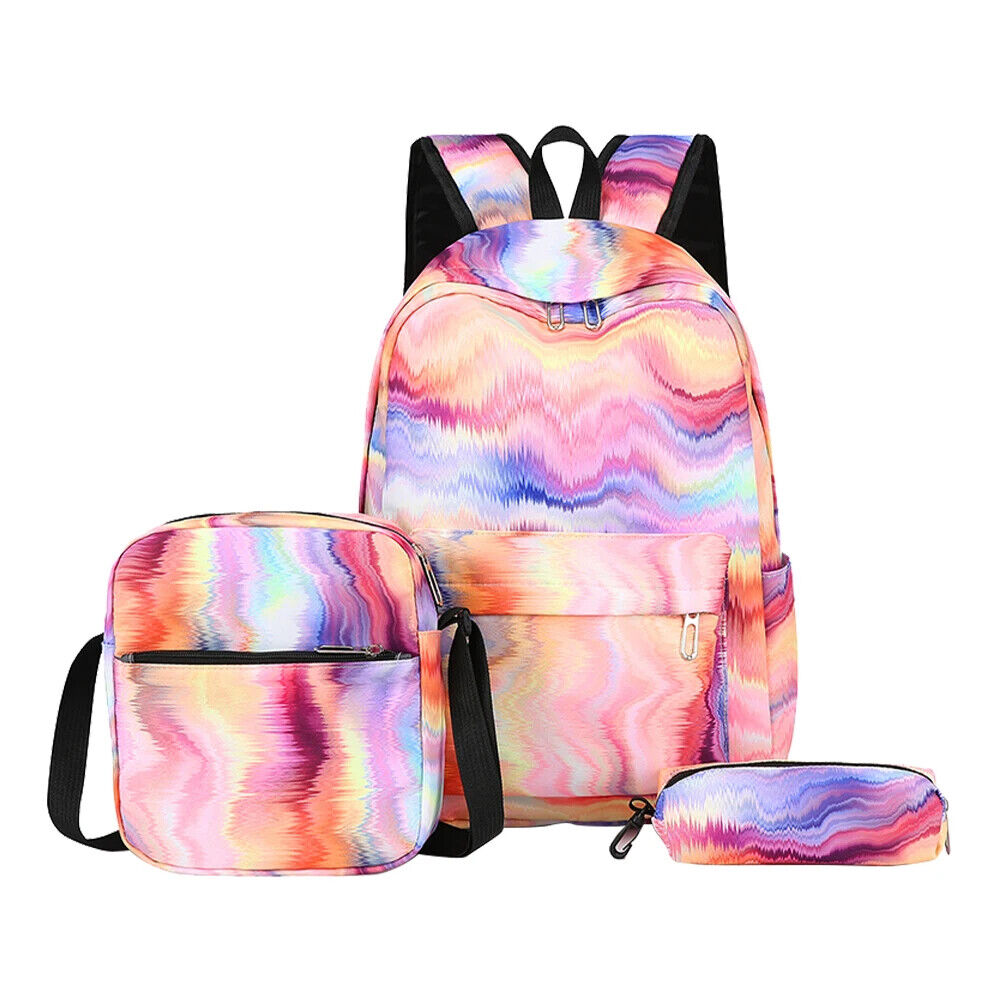 Travel Backpacks Women Backpack Rainbow Kids Schoolbags Girls Student Bookbags