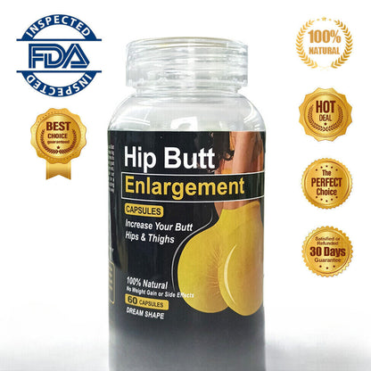 Hip Butt Enlargement Capsules - Lifting with Creatine for Rapid Enlargement