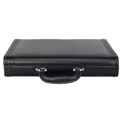 New Leather Travel Briefcase Side Combination Lock Office Business Handbag