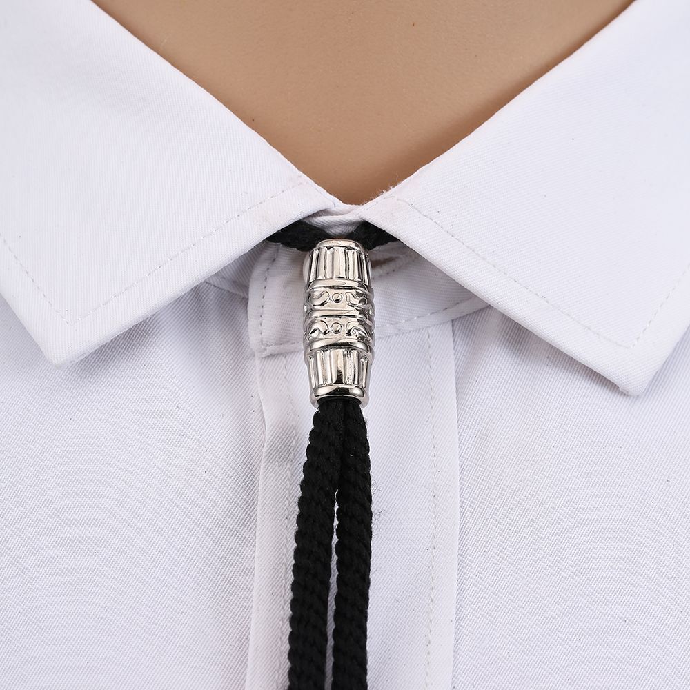 Men Bolo Tie Nylon Rope Cord Casual Classic Neckties Simple Fashion Women Bowtie