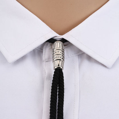 Men Bolo Tie Nylon Rope Cord Casual Classic Neckties Simple Fashion Women Bowtie