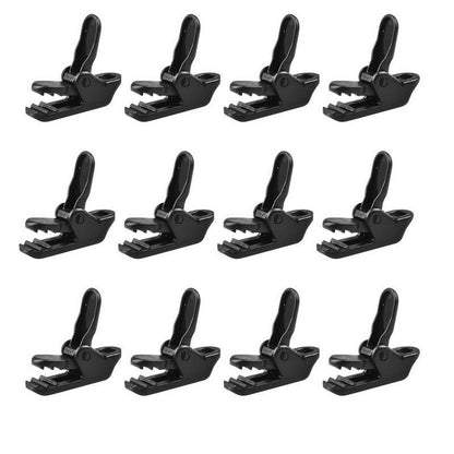 20Pc Outdoor Camping Tent Awning Tarp Clamp Gripper Fixed Emergency Hanger Clips