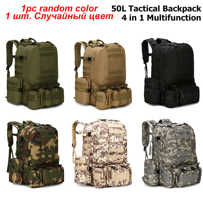 Tactical Backpack Men's Military Backpack Sport Bag Hiking Army Camping Bags