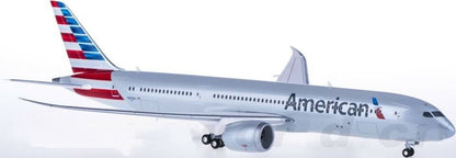 1:200 32CM Herpa American BOEING 787-9 Passenger Airplane ABS Plastic Model
