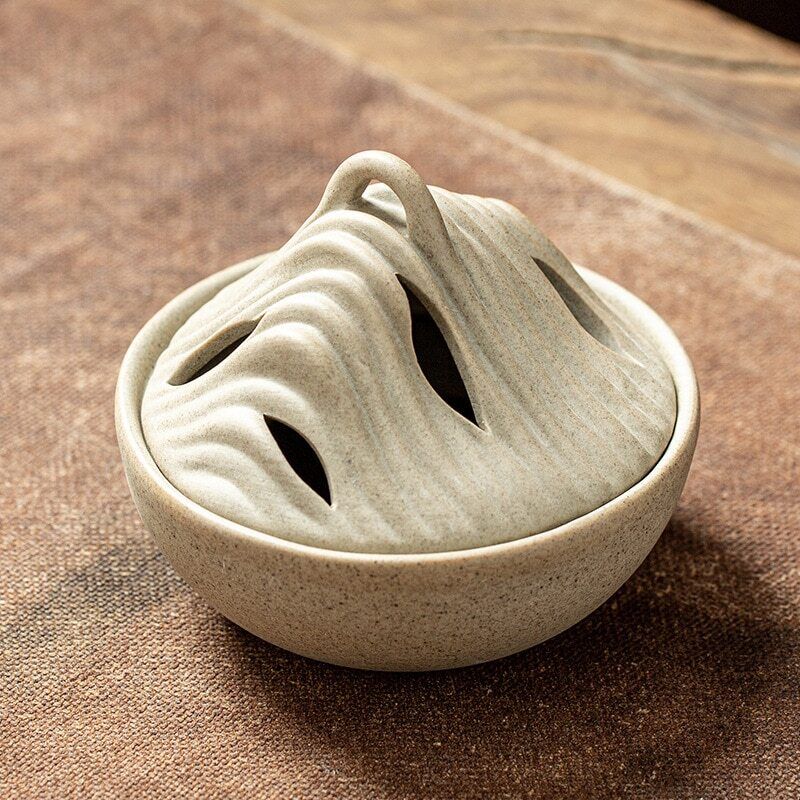 Incense Burner Household Indoor Sandalwood Agarwood Ceramic Aromatherapy Furnace