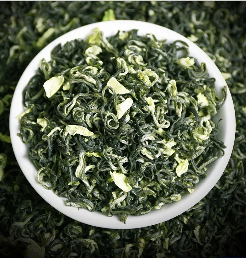 500g Bulk Jasmine Mao Feng Tea, China black hua Maofeng Green cha tee