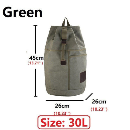 Men's Bag Sports Bags Canvas Backpacks Hiking Travel Backpack Travelling Bag