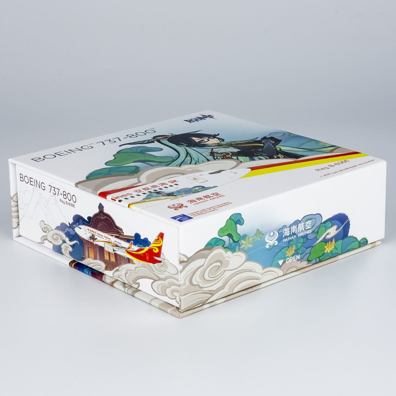 1:400 NG Model HAINAN AIRLINES BOEING 737-800 Airplane Diecast Aircraft Model