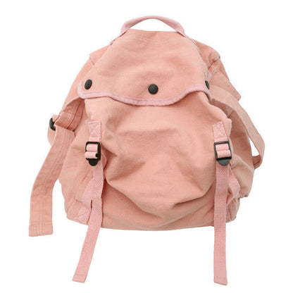 Multi Pockets Canvas Handbag Male Teenager Student Fabric Zipper Messenger Bag