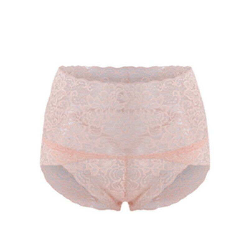 Weight Loss Seamless Lace Panties Hip Lifting High Waist Knickers Lace Panties