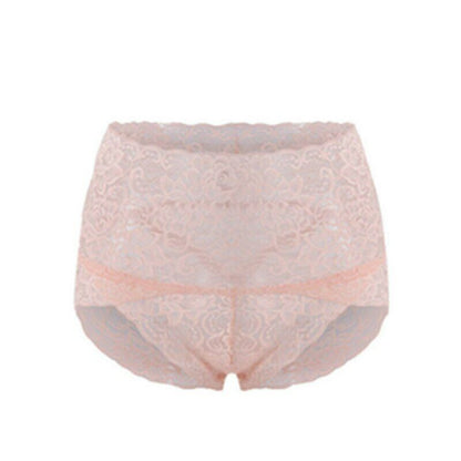 Weight Loss Seamless Lace Panties Hip Lifting High Waist Knickers Lace Panties