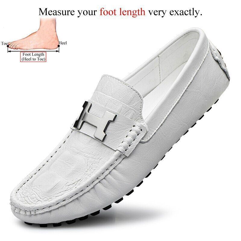 Loafers Men Shoes Leather Shoes Men's Moccasins Mocassin Slip-ons Loafer