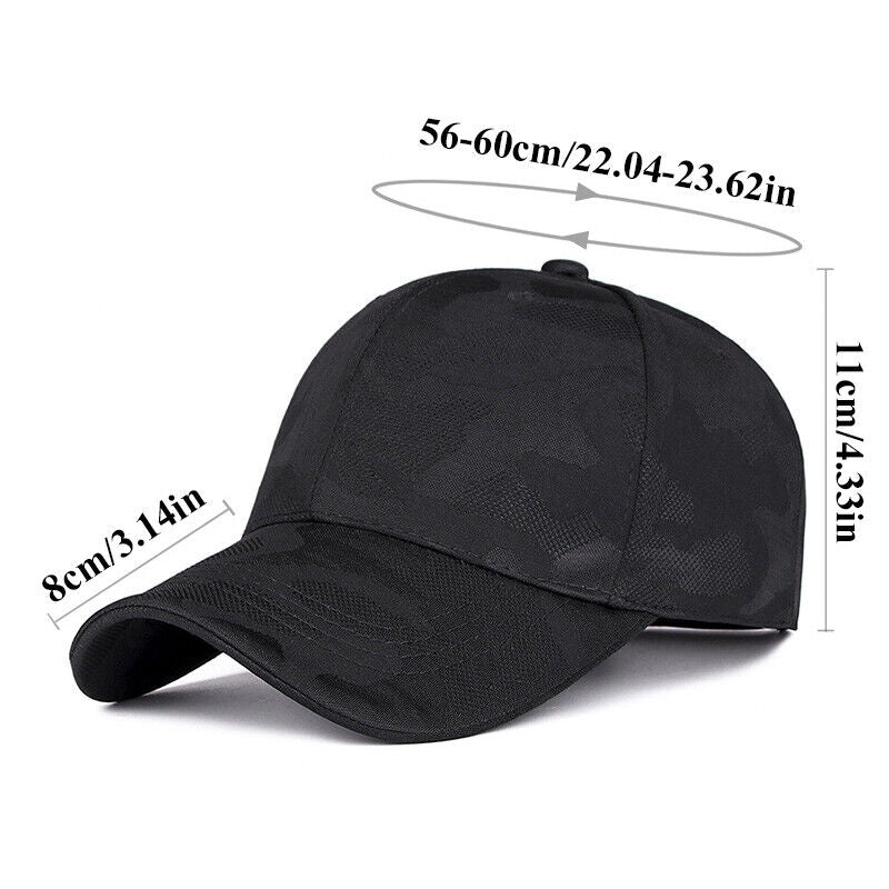 Men Camouflage Baseball Caps Sun Hat Outdoor Hunting Sport Cap For Mens Womens