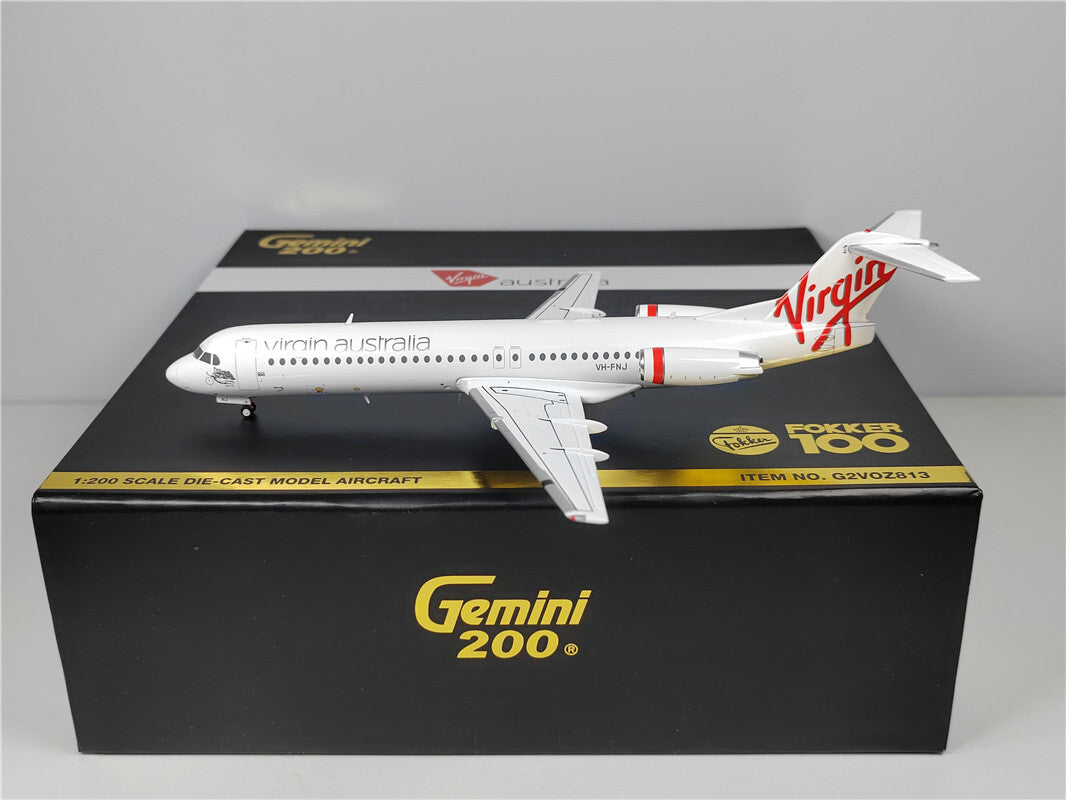 1:200 Geminijets australia FOKKER 100 Passenger Airplane Diecast Aircraft Model
