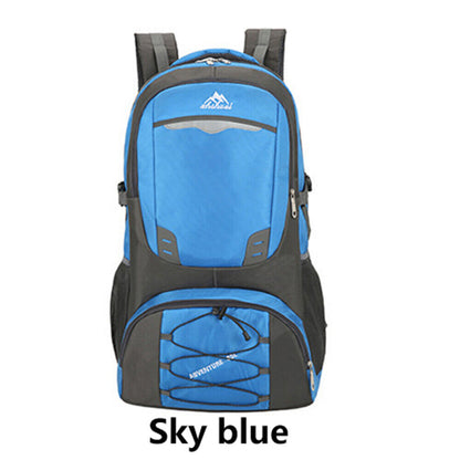 Men Backpack Travel Pack Sports Bag Mountaineering Hiking Camping Rucksack Male