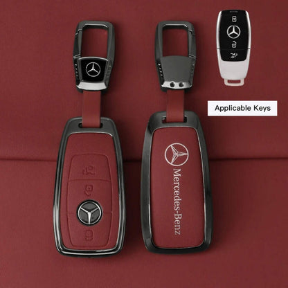 Leather Car Key Case – Premium Full-Cover Protection