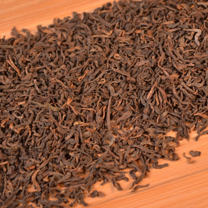 YunNan MengHai Puer Ripe Tea Loose Tea Cooked Puerh Mellow pu'er tea