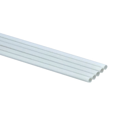 5Pcs 5mm Plastic Tube Styrene Round Strip Model Sand Table Architecture Tool