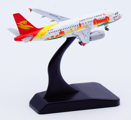 1:400 JC Wings HNA Capital Airlines A319 Passenger Airplane Diecast Plane Model