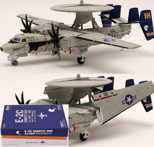 S14 1/144 E-2C early warning aircraft E2 VAW-117 US Nimitz 2008 alloy model
