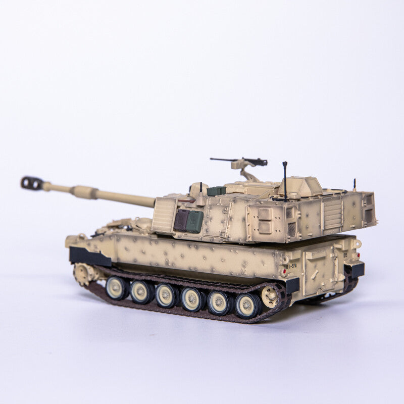 T-MODEL 1/72 US M109A7 self-propelled howitzer model 155mm gun sand color